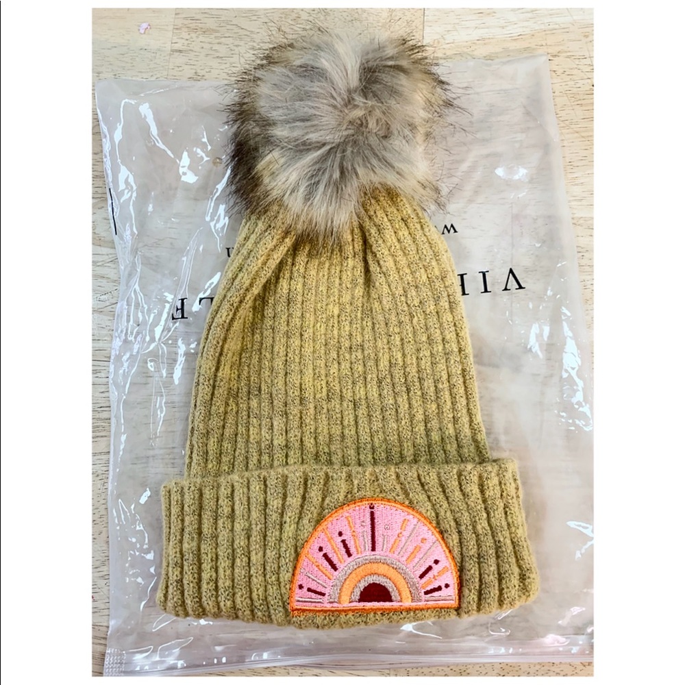 Virginia Wolf Sunray Beanie NWT
